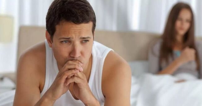 A prosztatagyulladás tünetei arra kényszerítik a férfit, hogy kerülje a szexuális kapcsolatokat